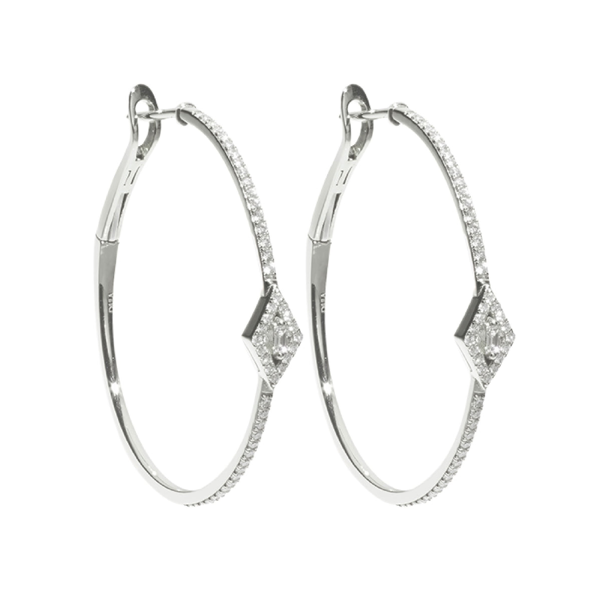 BOUCLES D OREILLES DELICATESSE OR BLANC