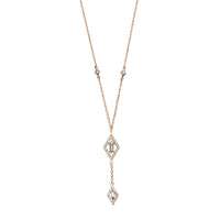 PT2_PrixTroca:890€_VentesTroca:0_QtyTroca:1_ST:0%_Collier Délicatesse en Or rose 18K serti de diamants - Rose