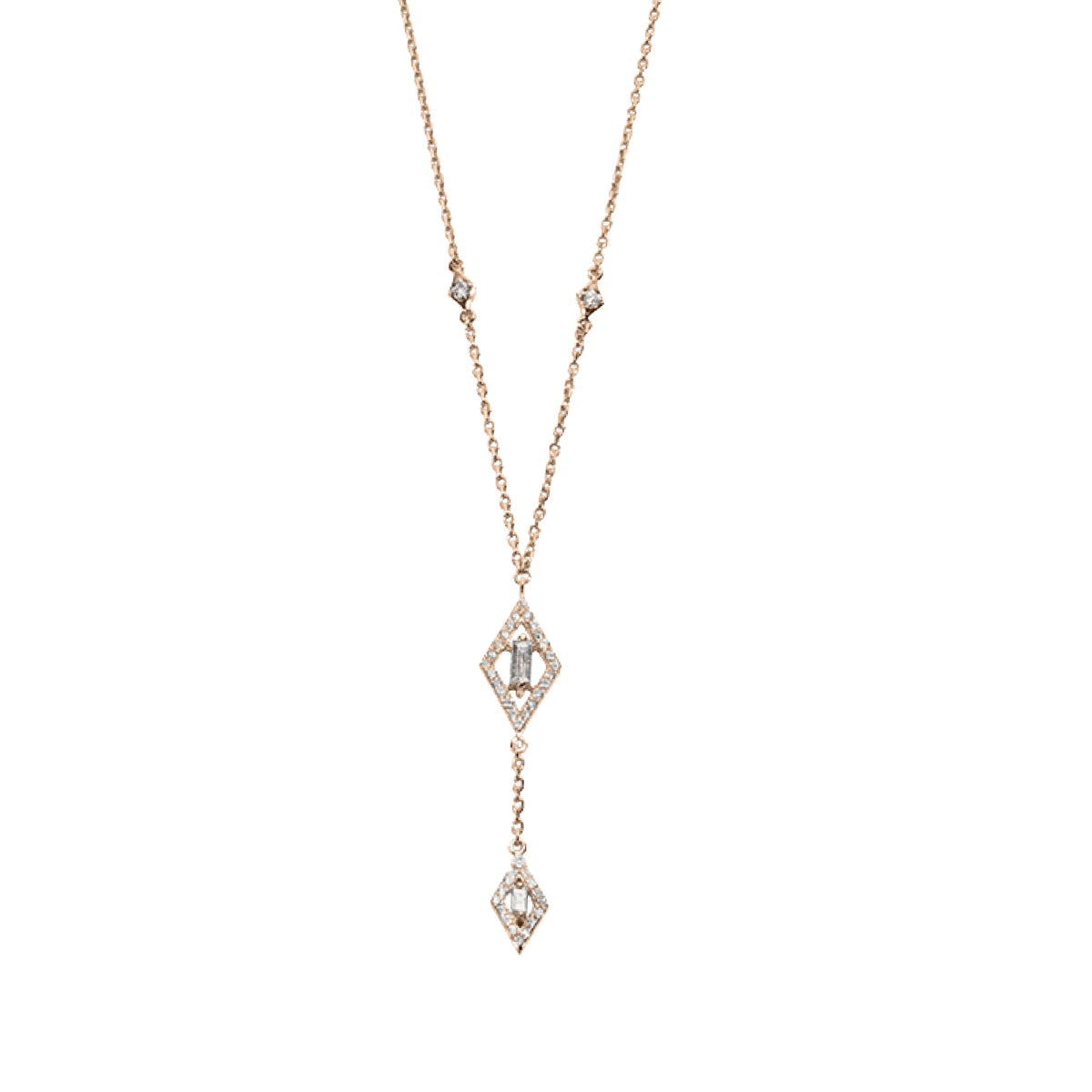 PT2_PrixTroca:890€_VentesTroca:0_QtyTroca:1_ST:0%_Collier Délicatesse en Or rose 18K serti de diamants - Rose