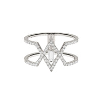 BAGUE DELICATESSE OR BLANC