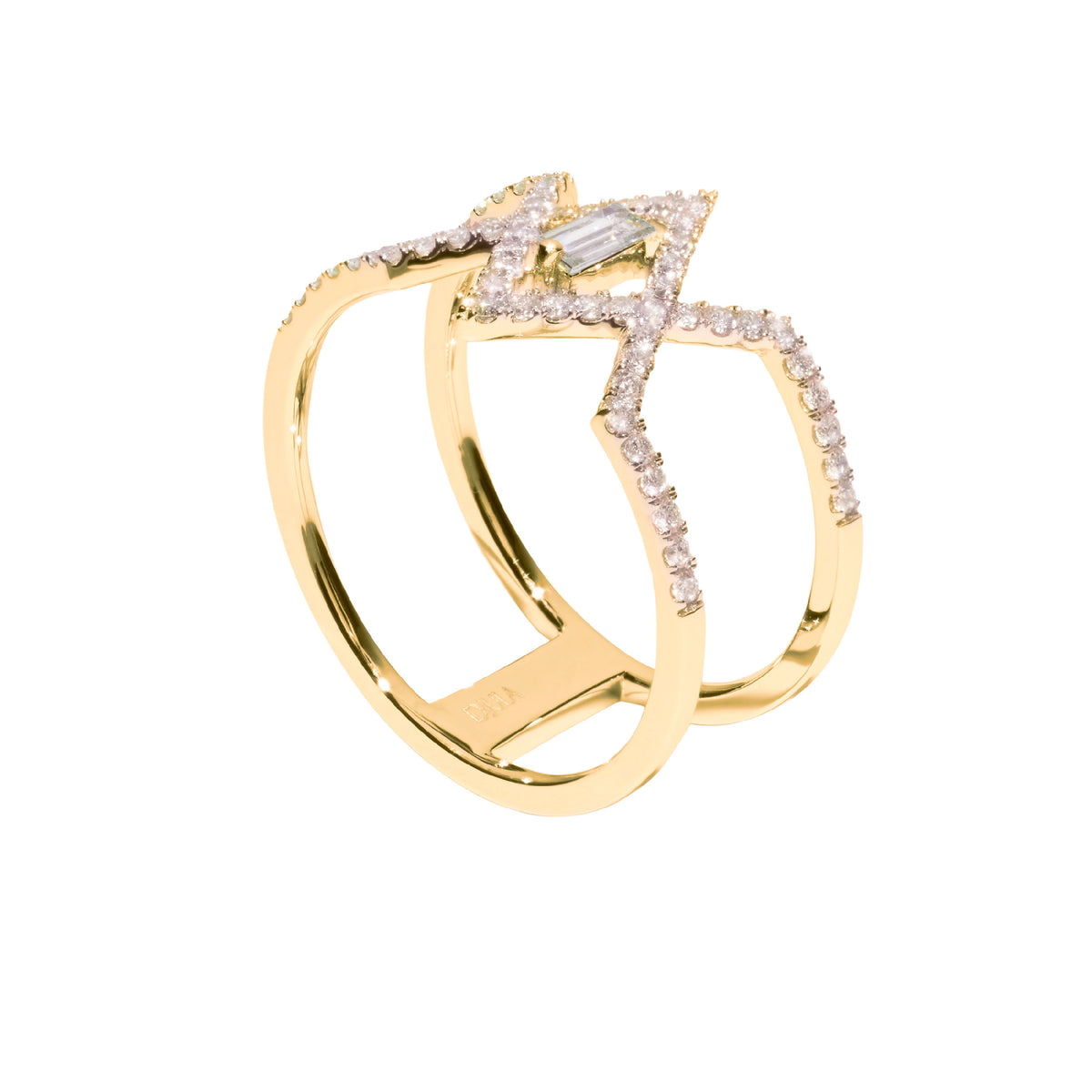 BAGUE DELICATESSE OR JAUNE