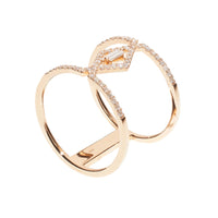 BAGUE DELICATESSE OR ROSE
