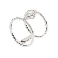 BAGUE DELICATESSE OR BLANC