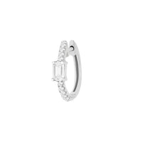 PrixTroca:420€_VentesTroca:1_QtyTroca:1_ST:100%_Mono boucle créoles Union en Or blanc 18K sertie de diamants - Blanc