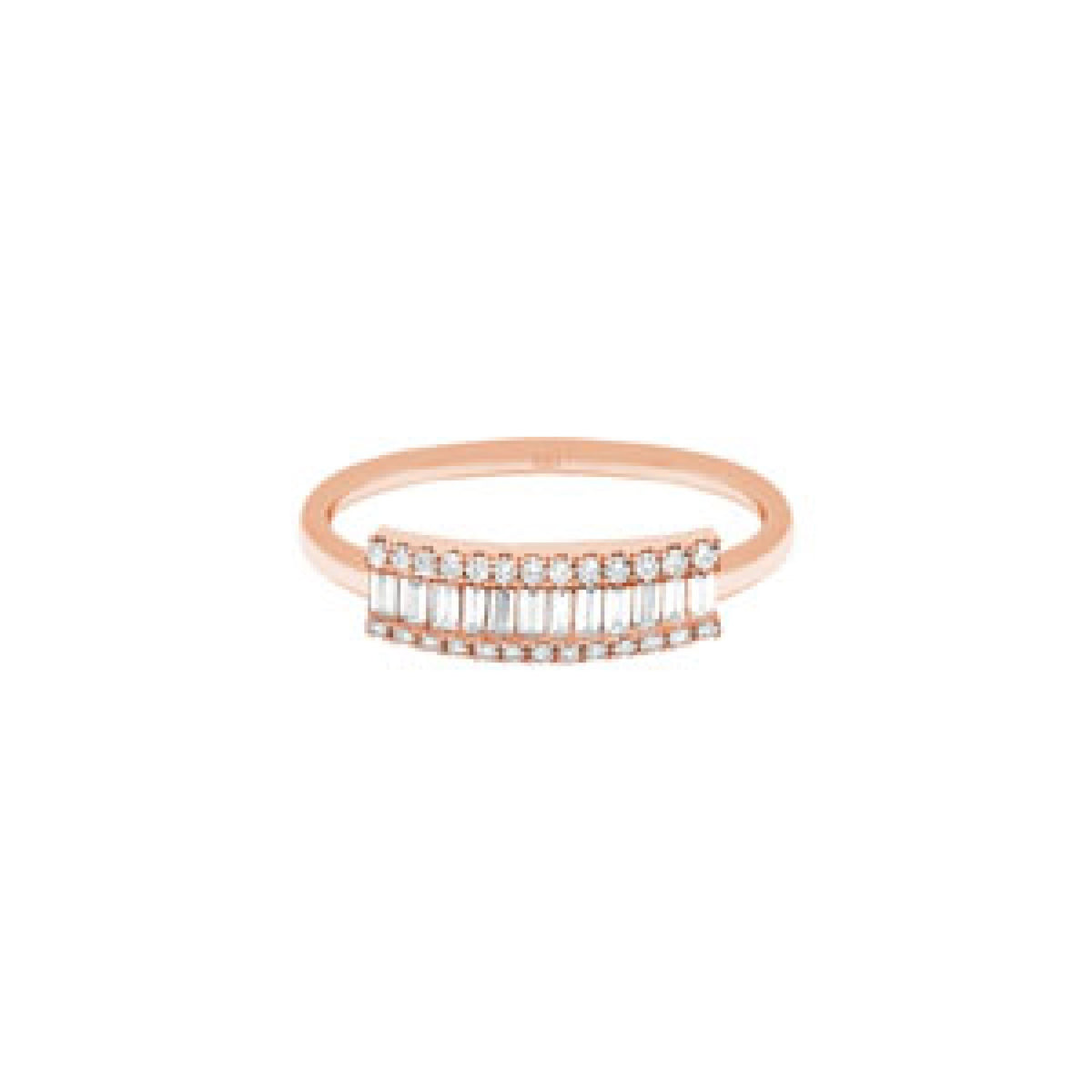 PT2_PrixTroca:760€_VentesTroca:0_QtyTroca:1_ST:0%_Bague Éclat en Or rose 18K sertie de diamants - Rose