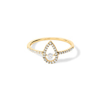 BAGUE FLAMBOYANTE OR JAUNE