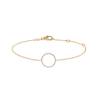 BRACELET GRAPHIQUE OR JAUNE