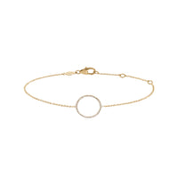 PrixTroca:410€_VentesTroca:0_QtyTroca:1_ST:0%_Bracelet Graphique en Or jaune 18K serti de diamants - Jaune