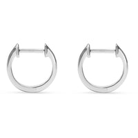 BOUCLES D OREILLES GRAPHIQUE OR BLANC