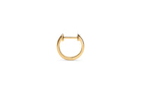 MONO BOUCLE D OREILLE GRAPHIQUE OR JAUNE