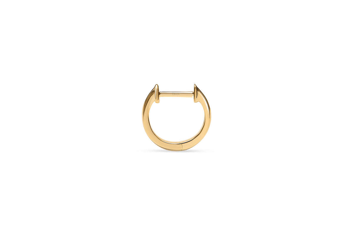 MONO BOUCLE D OREILLE GRAPHIQUE OR JAUNE