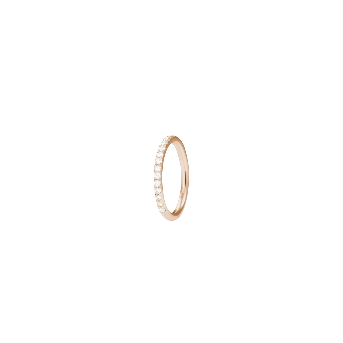 PrixTroca:240€_VentesTroca:0_QtyTroca:1_ST:0%_Piercing Graphique en Or rose 18K serti de diamants - Rose
