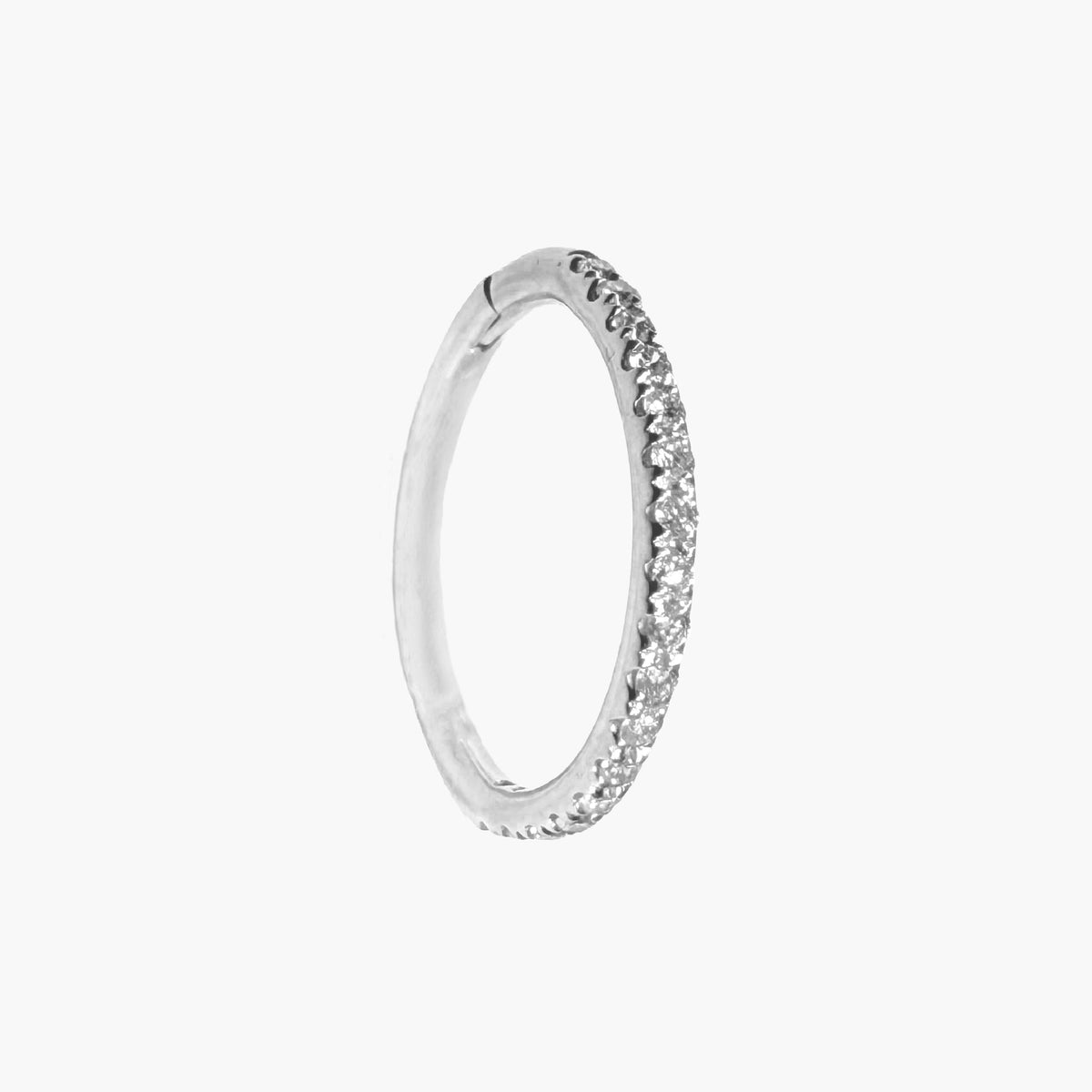 PIERCING  OR BLANC