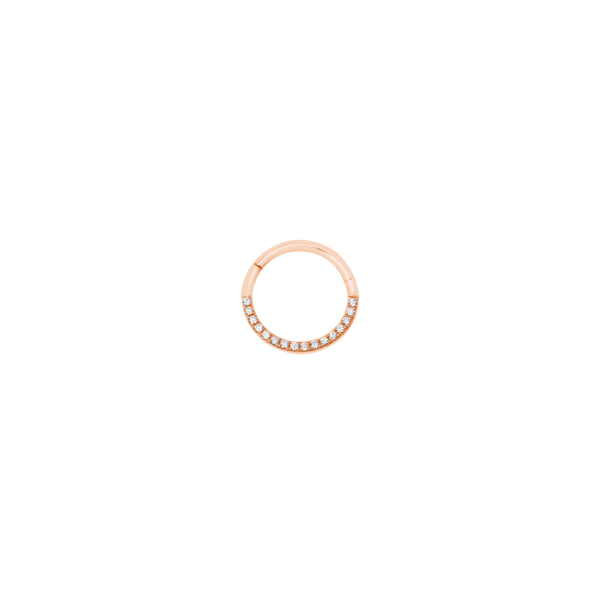 PrixTroca:190€_VentesTroca:0_QtyTroca:1_ST:0%_Piercing en Or rose 18K serti de diamants - Rose