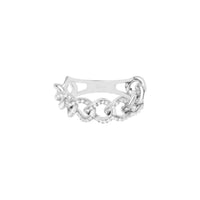 BAGUE GYPSY OR BLANC