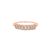 BAGUE UNION OR ROSE