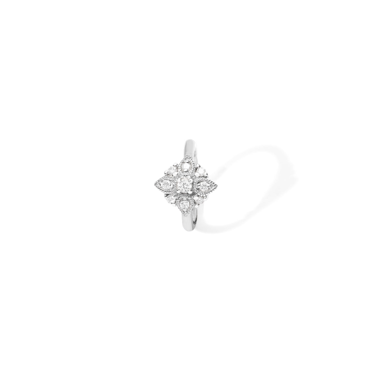 PIERCING ART DECO OR BLANC