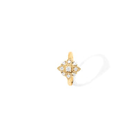 PIERCING ART DECO OR JAUNE