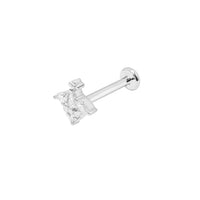 PIERCING MARQUISE OR BLANC