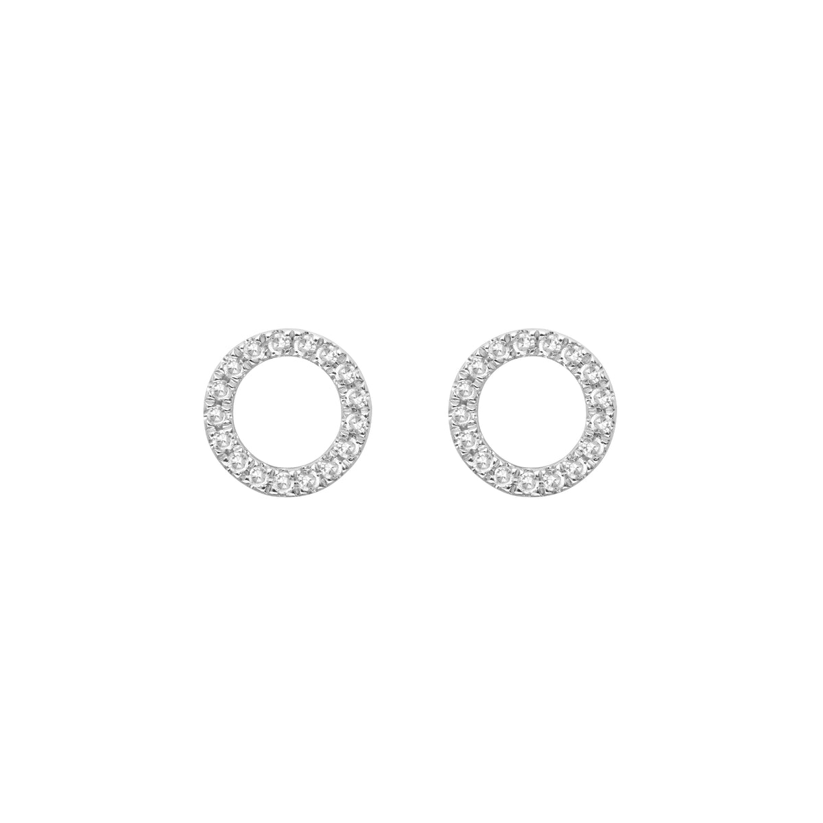 PrixTroca:350€_VentesTroca:0_QtyTroca:1_ST:0%_Boucles d'oreilles Magic Touch en Or blanc 18K serties de diamants - Blanc