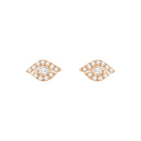 BOUCLES D OREILLES  OR ROSE