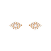 PrixTroca:320€_VentesTroca:0_QtyTroca:1_ST:0%_Puces d'oreilles Magic Touch en Or rose 18K serties de diamants - Rose