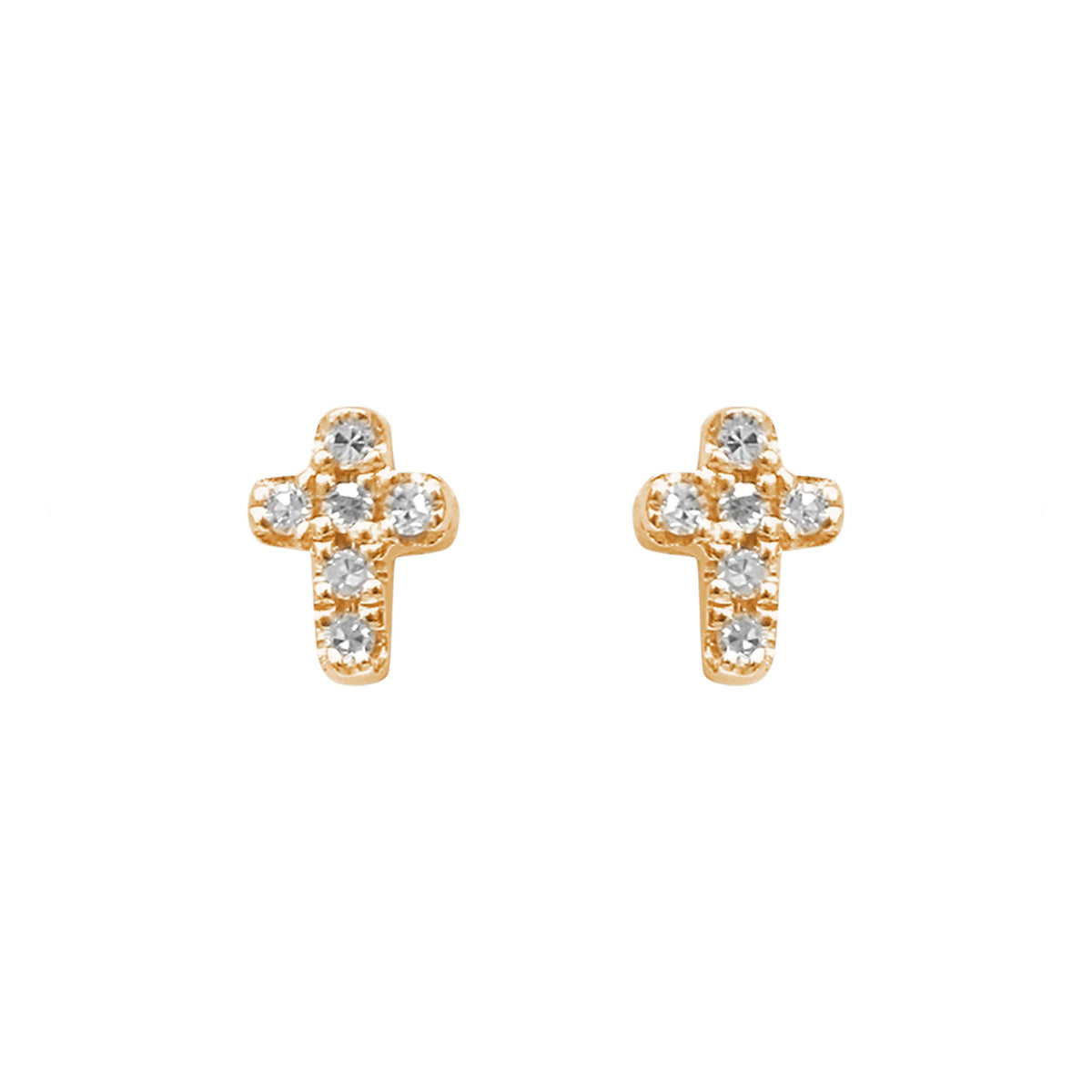 PrixTroca:320€_VentesTroca:0_QtyTroca:1_ST:0%_Puces d'oreilles Magic Touch en Or jaune 18K sertie de diamants - Jaune