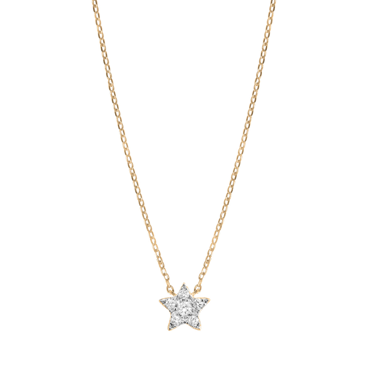 PrixTroca:310€_VentesTroca:0_QtyTroca:1_ST:0%_Collier Magic Touch en Or jaune 18K serti de diamants - Jaune