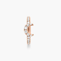 PIERCING MAGIC TOUCH OR ROSE MOTIF LUNE