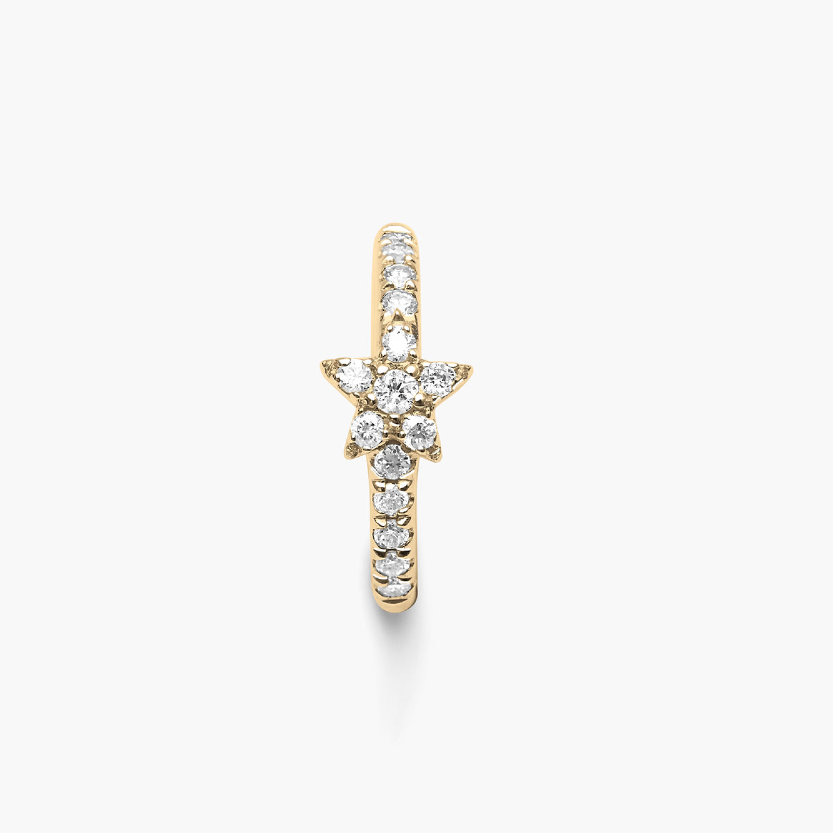 PIERCING MAGIC TOUCH OR JAUNE MOTIF ETOILE