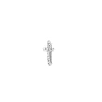 PrixTroca:240€_VentesTroca:0_QtyTroca:1_ST:0%_Piercing Magic Touch en Or blanc 18K serti de diamants - Blanc
