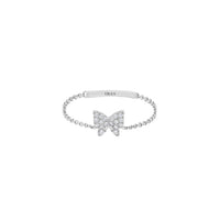 PrixTroca:160€_VentesTroca:0_QtyTroca:1_ST:0%_Bague Magic Touch en Or blanc 18K sertie de diamants - Blanc