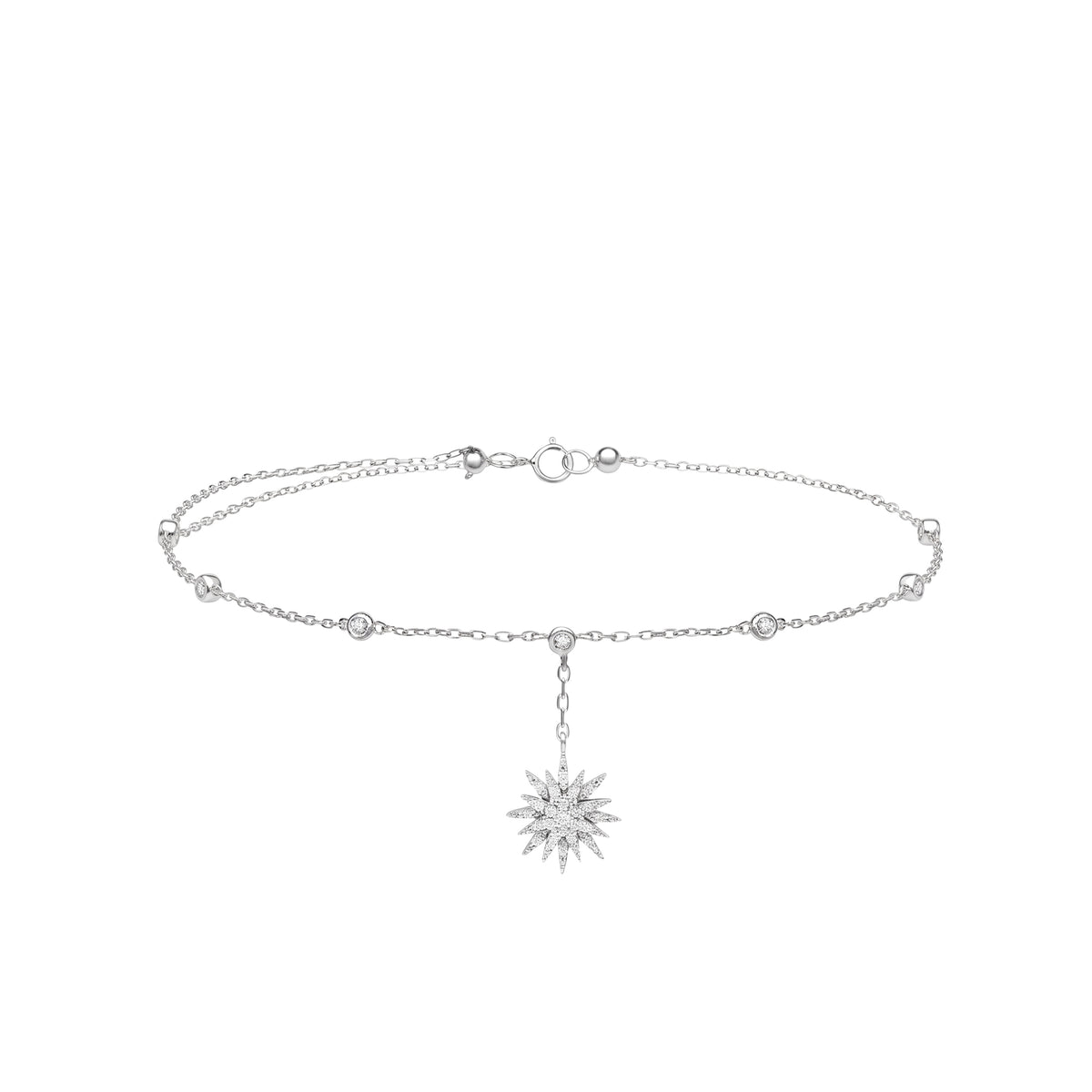 PrixTroca:525€_VentesTroca:0_QtyTroca:1_ST:0%_Bracelet Soleil en Or blanc 18K serti de diamants - Blanc