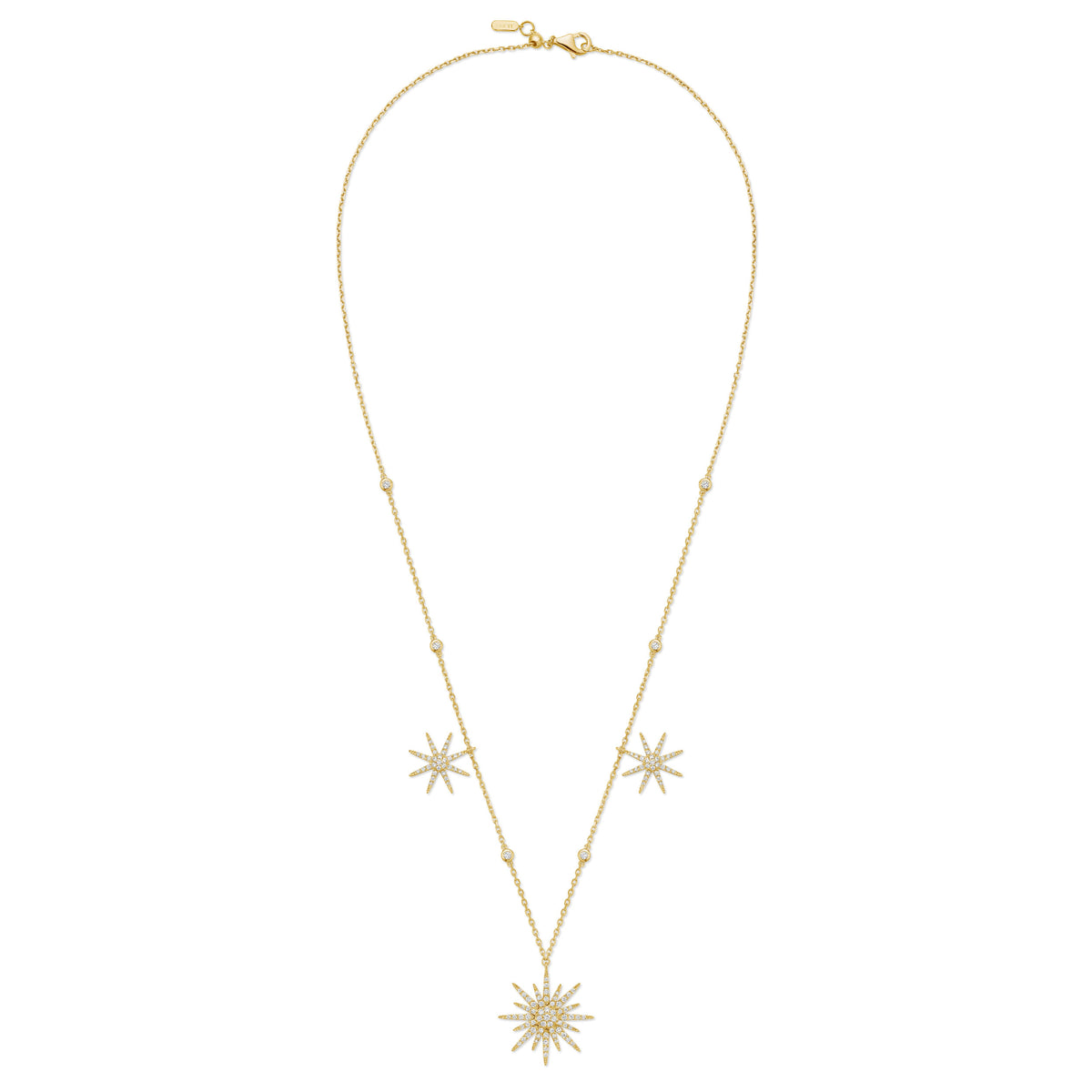 COLLIER SOLEIL OR JAUNE