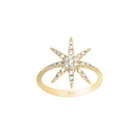 BAGUE SOLEIL OR JAUNE