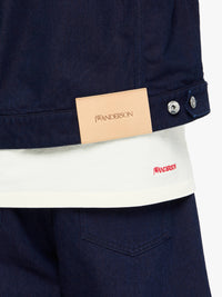 Veste À Poignets Rouleés - Blue/Red