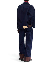 Veste À Poignets Rouleés - Blue/Red