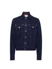 Veste À Poignets Rouleés - Blue/Red