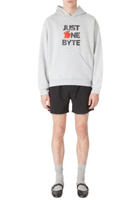 Sweat à capuche Disney x Coperni Just One Byte - Grey