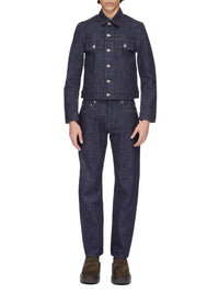 Veste Trucker en denim - Indigo