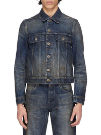Denim Trucker Jacket - Vintage Indigo