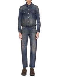 Denim Trucker Jacket - Vintage Indigo