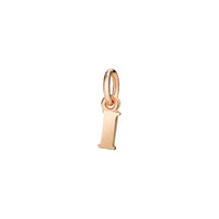 Charm Lettre I Symbols en or rose 9K - Or Rose