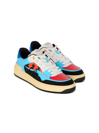 Baskets b-court flip en cuir de veau imprimé prince gyasi - Multicolore