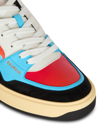 Baskets b-court flip en cuir de veau imprimé prince gyasi - Multicolore