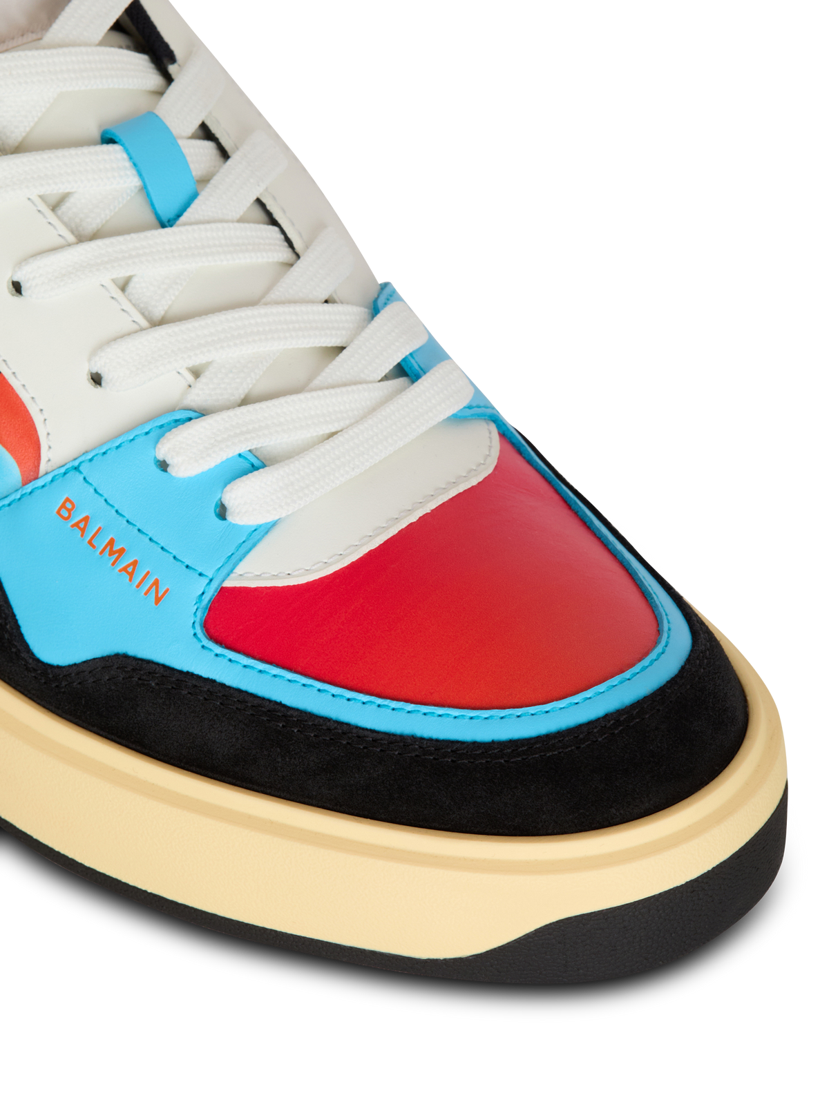 Baskets b-court flip en cuir de veau imprimé prince gyasi - Multicolore