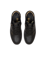 Baskets b-court flip en cuir de veau - Noir & Or