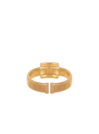 Bracelet de bras montre en trompe-l’œil - Or & Vert Fluo