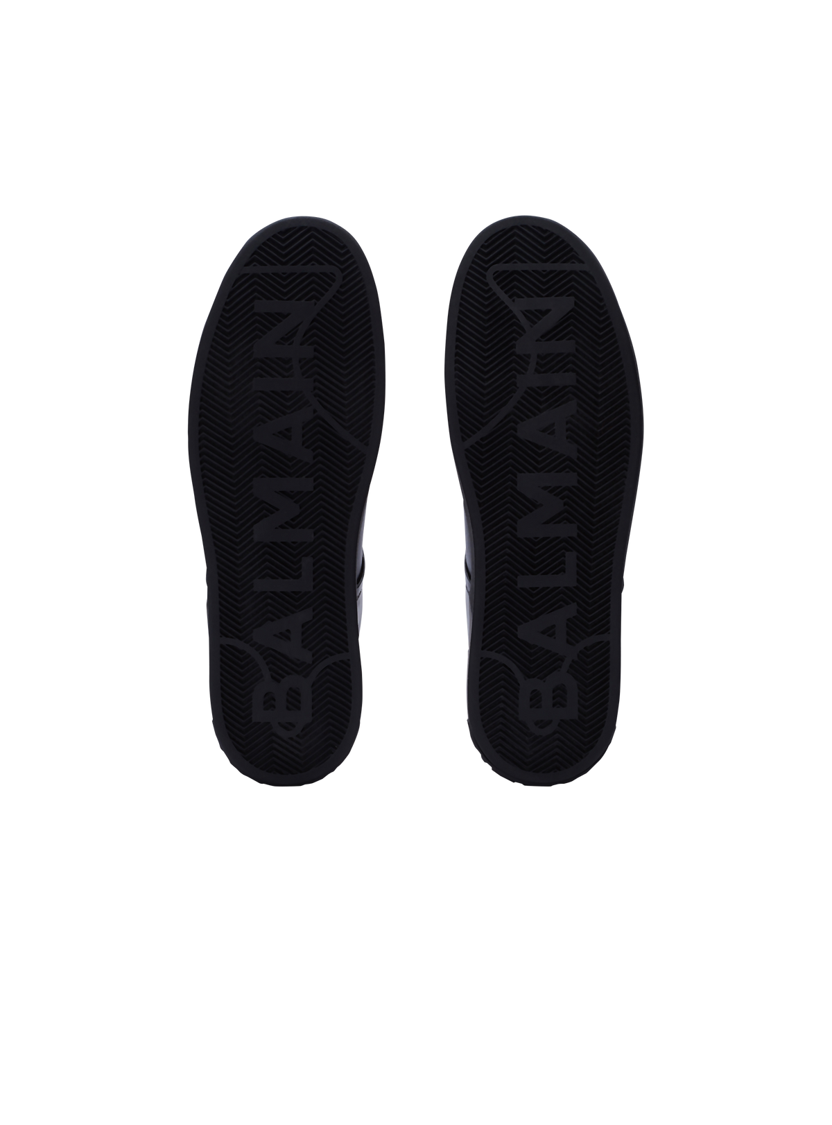 Baskets b-court en cuir de veau - Noir