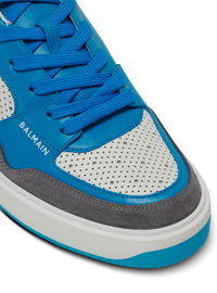 Baskets b-court flip en cuir de veau et cuir suédé - Gris